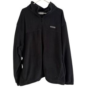 Columbia Full Zip Fleece Jacket Size 5XL Big and Tall
